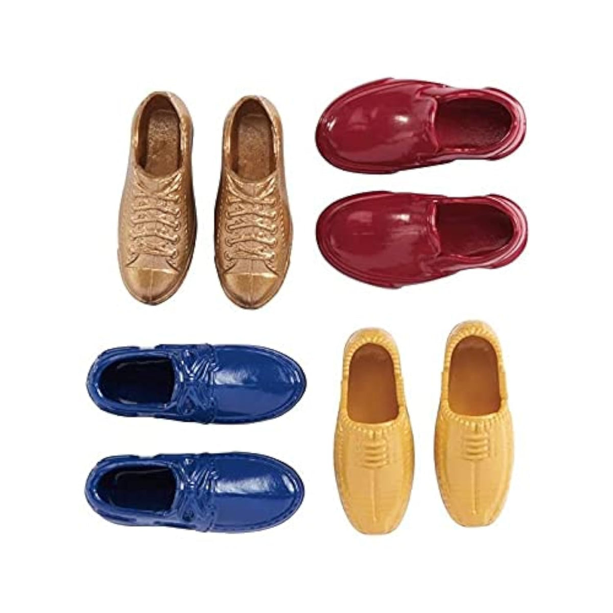 Mattel Barbie GWF12 Ken Shoe Assortment Set of 4