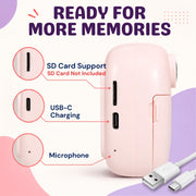 Toy Imagine Instant Print Camera for Kids with Thermal Printer & Dual Lens