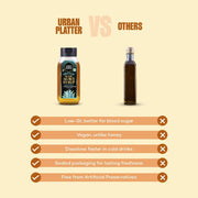 Urban Platter Mexican Blue Agave Syrup,500g (Plant-Based Sweetener, Refined Sugar Alternative, Easy to Mix in Hot & Cold Recipes)