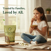 NatureVit Pistachios Kernels without Shell, 200g | Premium Jumbo Size Mota Pista Kernels | High Protein & Fiber Snack | Crunchy & Fresh