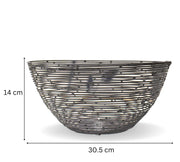 DSH Fruit & Vegetables Basket Organizer for Home & Kitchen Multipurpose Fruits & Vegetables Basket Modern Fruits Vegetable Basketfor Kitchen Dining Room. (Large)