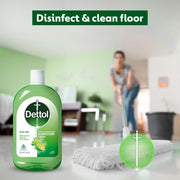 Dettol Multi-Purpose Disinfectant Liquid for Floor & Surface Cleaning, Lime Fresh Fragrance, 550ml