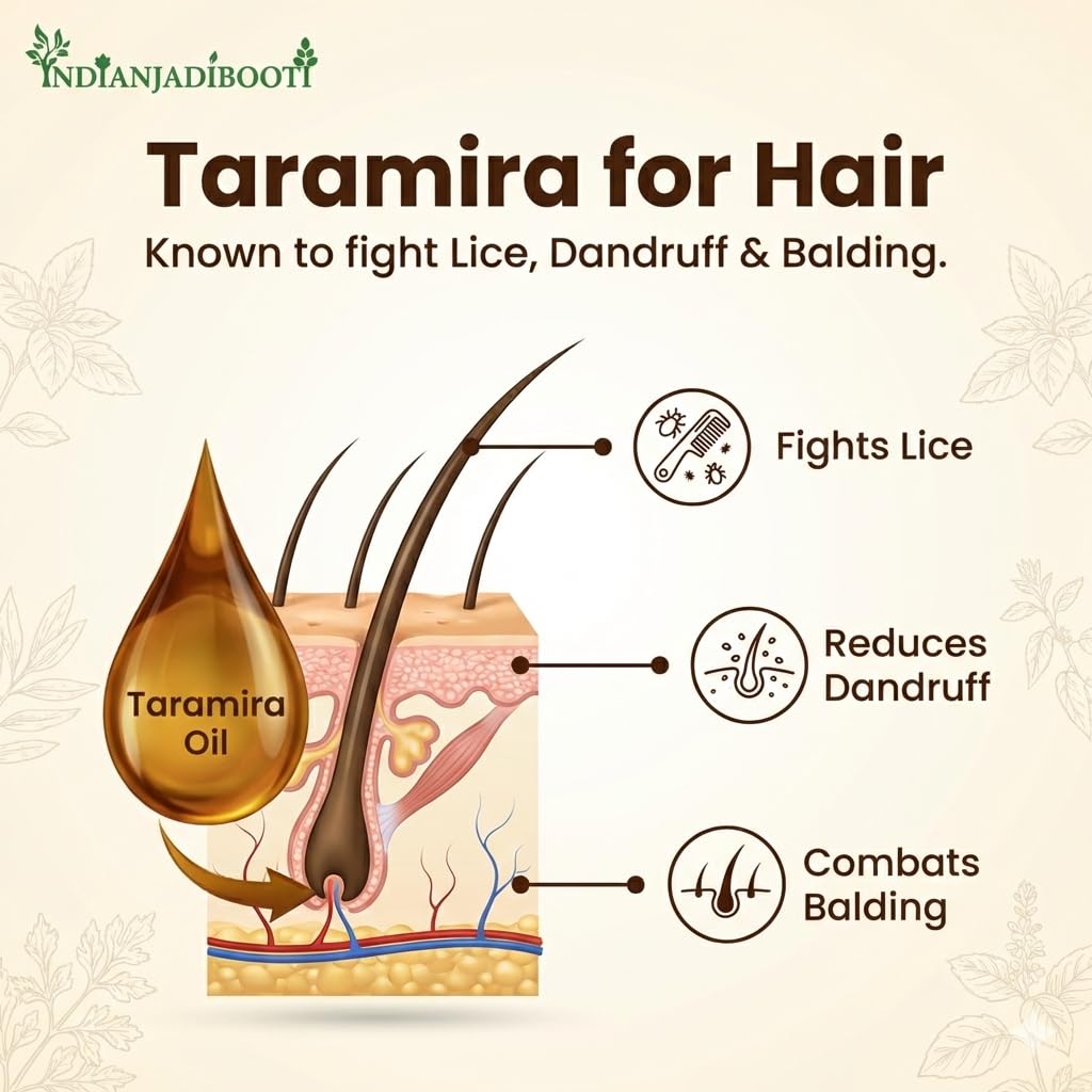 IndianJadiBooti Taramira Beej (Rocket Mustard Seeds) - 3 Packs of 900g (Total 2.7kg) | Raw Eruca Sativa for Hair Oil Extraction & Spicy Pickles | Jamba/Arugula Seeds | Mega Saver Pack