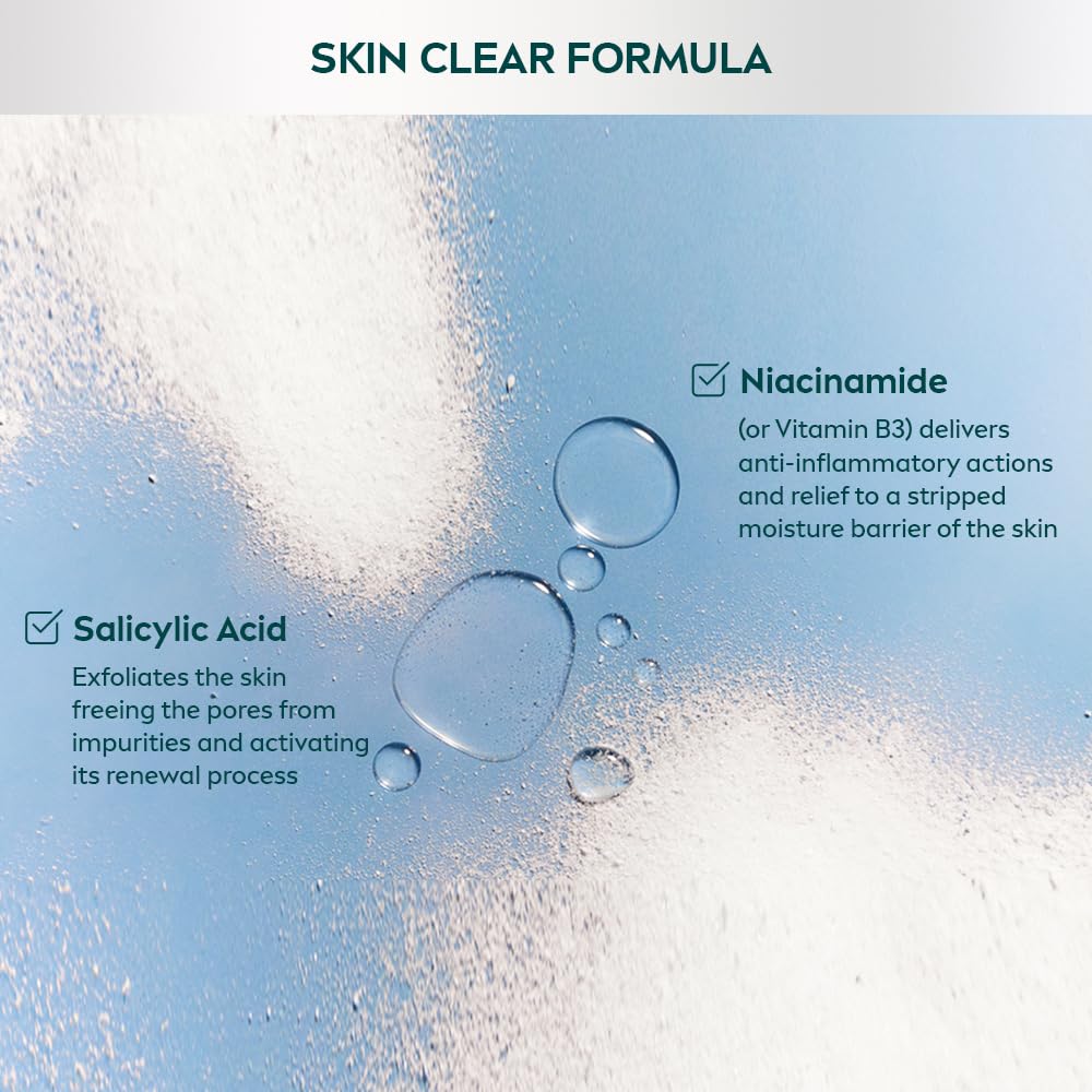 NIVEA Derma Skin Clear Face Toner with Salicylic Acid & Niacinamide, Cleansing & Hydrating Toner for Visible Clearer Skin in 7 Days, Controls Oiliness, Removes Impurities, Blemish-Prone Skin, 200 ml