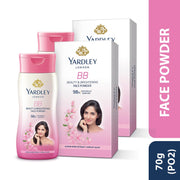 Yardley London| Beauty and Brightening Face Powder| 98% Naturally Derived| 70g (Pack of 2)