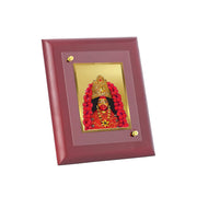 DIVINITI 24K Gold Plated Maa Tara Photo Frame | Premium Religious Gift & Spiritual Home Decor | MDF Gold Foil Frame for Pooja Room, Mandir, Wall & Gifting | 16 x 13.5 CM