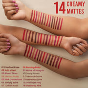 INSIGHT Color Rich Lip Liner| Intense Pigment| Enriched with Jojoba Oil & Vitamin E| Defines, Shapes & Nourishes Lips | Long-Lasting |Sultry Red -1.5g