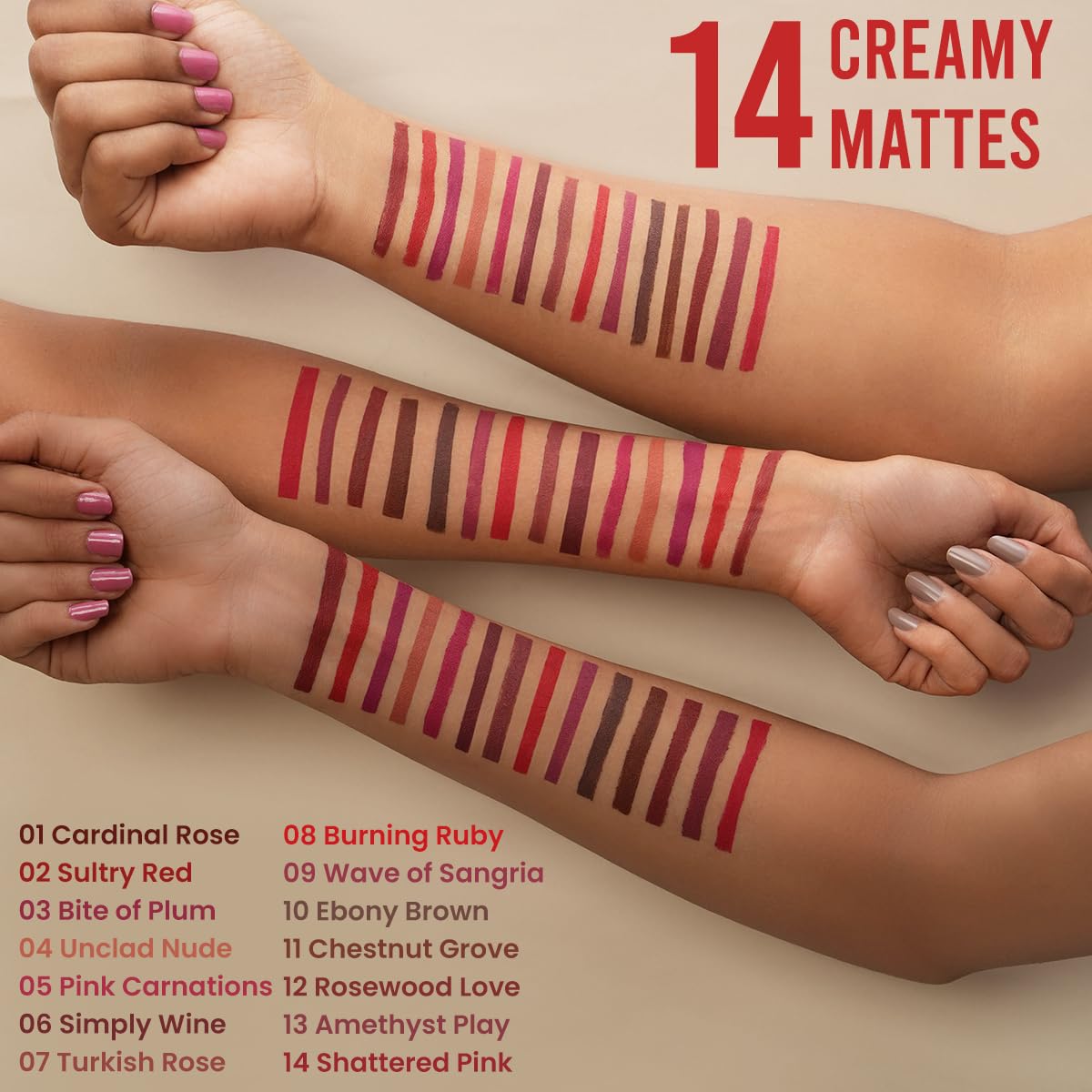 INSIGHT Color Rich Lip Liner| Intense Pigment| Enriched with Jojoba Oil & Vitamin E| Defines, Shapes & Nourishes Lips | Long-Lasting |Sultry Red -1.5g