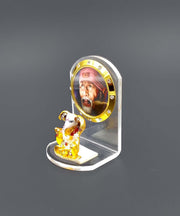 Shinde Exports Shirdi Sai Baba car dashboard idol statue for gifts home (DESIGN 14)