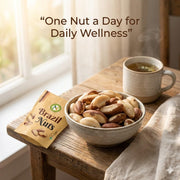 NatureVit Brazil Nuts 100g | Premium Whole Nuts | Rich in Selenium, Healthy Fats & Antioxidants | Keto-Friendly Superfood Snack