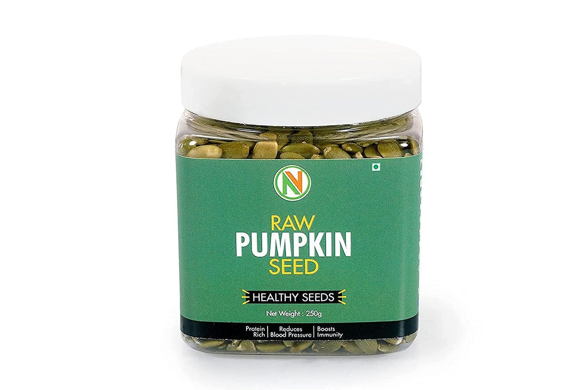Nature Vit Raw Edible Seeds Combo,1.5 Kg|Boost Immunity With Healthy Chia,Pumpkin,Sunflower,Flax,Watermelon,Muskmelon|Each 250Gm [Jar Pack]