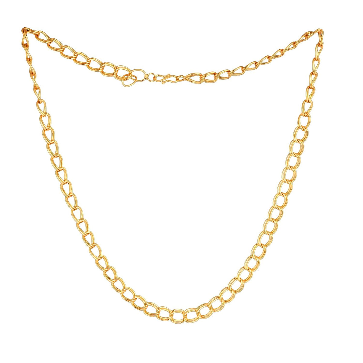 ASTRODID I Gold Plated Boy's Gent's and Mens Chain | Looking Real Gold Stylish Elegant Neck Chain
