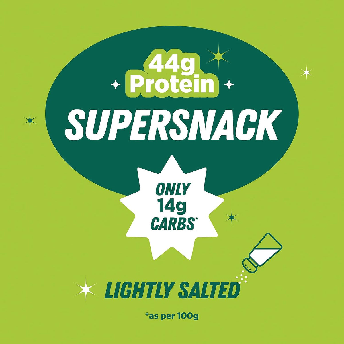 Urban Platter Roasted Salted Edamame, 400g (46% Protein, 14% Fiber, Lightly Salted Young Green Soybeans, Highest Plant Protein Supersnack)