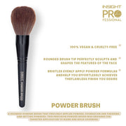 INSIGHT Powder Brush IP 879 | Compact powder tool | Blush & powder tool - 1N