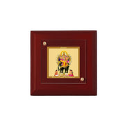 DIVINITI Lord Vishwakarma 24K Gold Plated MDF Photo Frame|Premium Religious Table Top Frame for Home, Office & Prayer Room|Luxury Spiritual Gift Item for Housewarming, Festive Gifting|10 x 10 CM