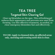 Biotique Tea Tree Targeted Skin Clearing Gel for Normal to Oily Skin, 15g