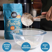 Urban Platter Vanilla Pancake Mix, 300g (Refined Flour Free | Instant Mix | Breakfast Essential)