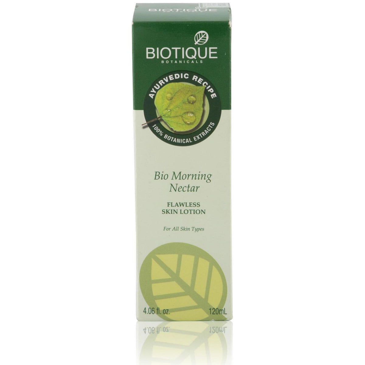 Biotique Flawless Skin Lotion - Bio Morning Nectar, 120ml Bottle