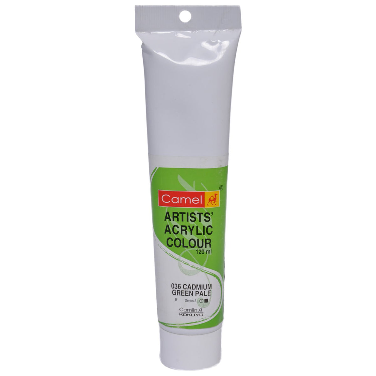 Camel Camlin Kokuyo Pale Artist Acrylic Color (Cadmium Green, 120 ml)