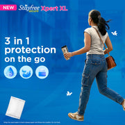 Stayfree Secure Xpert XL Sanitary Pads 6s | Longer & Wider Pads for Heavy Flow
