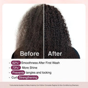 Bare Anatomy Curl Defining Shampoo & Gel Combo | Curl Retention & 2X Frizz Protection For 48 Hours | Coconut Oil, Hyaluronic Acid & Castor Oil | 250ml + 140ml