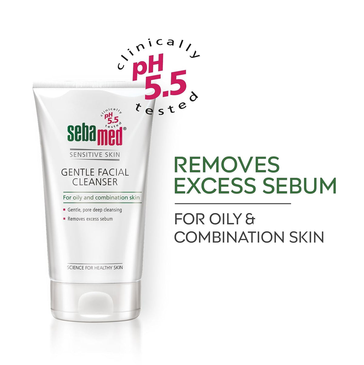 Sebamed Gentle Facial Cleanser| For Oily and Combination Skin