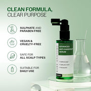 Bare Anatomy Advanced Anti-Dandruff Serum | Helps Reduce Dandruff | Defenscalp™ + Salicylic Acid + Pentavitin | Lightweight, Non-Sticky Scalp Serum | For Men & Women | 50 ml
