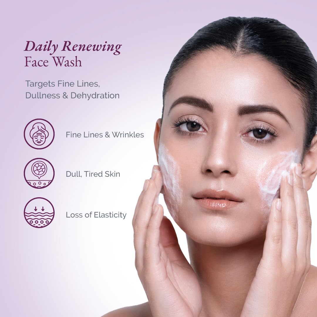 Biotique Professional Age Reversal + Wrinkle Filler Stem Cell Face Wash 100ml
