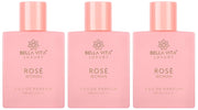Bella Vita Luxury Rose Women Eau De Parfum Liquid Perfume With Black Currant, Vanilla, Jasmine|Floral & Sweet Edp Long Lasting Fragrance Scent