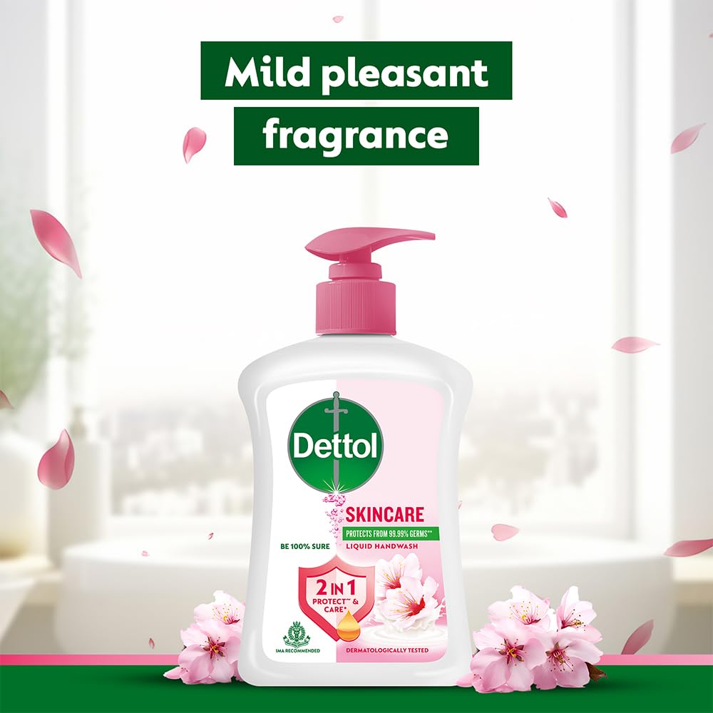 Dettol Liquid Handwash Pump - Skincare Moisturizing Hand Wash