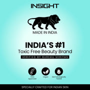 Insight Cosmetics Glass Skin Oil-Free Gel Moisturizer with 5% Niacinamide and Rice Water, Intense Hydration, 60 ml