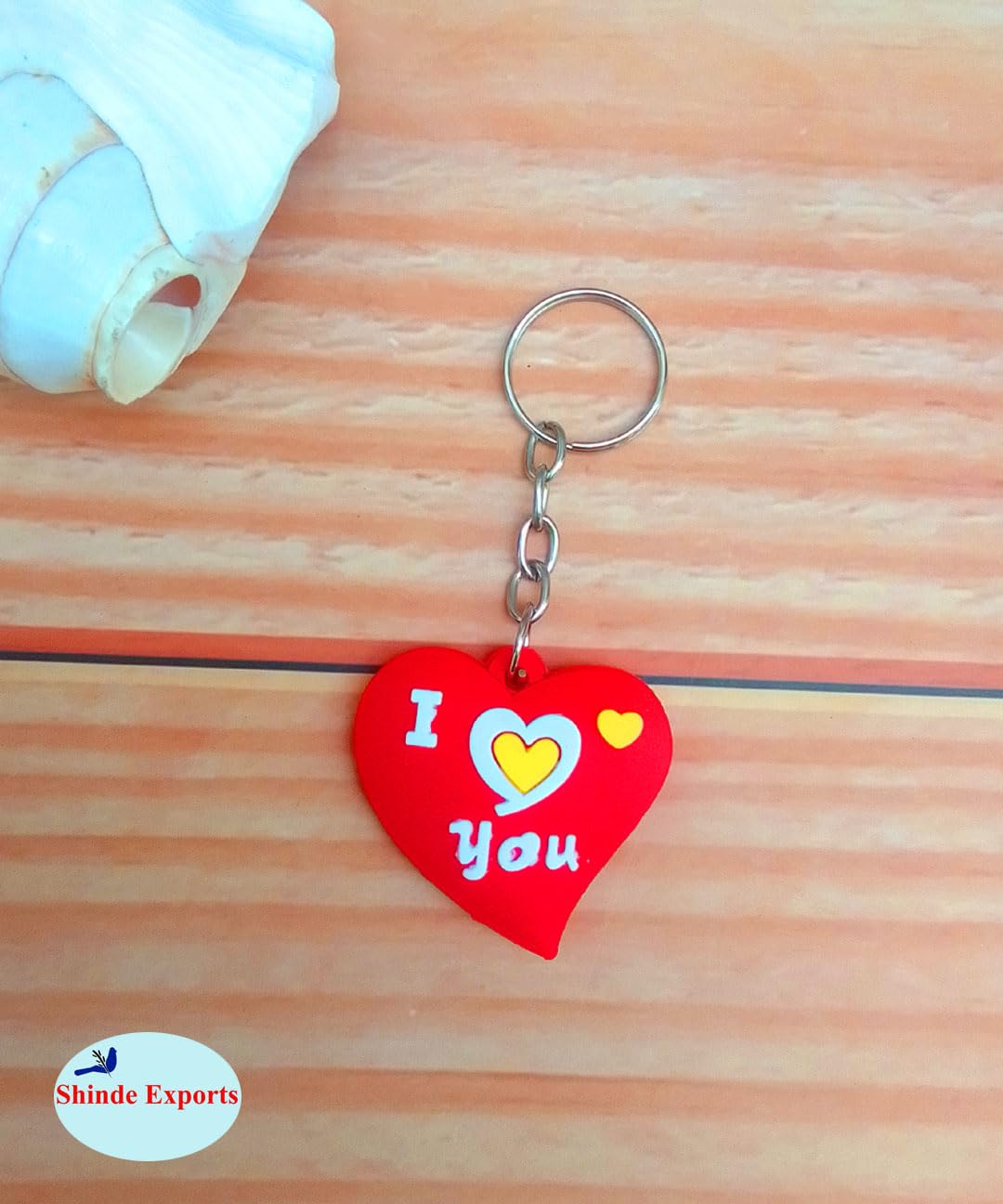 SHINDE EXPORTS love key chains for couples girls car bike women keychain