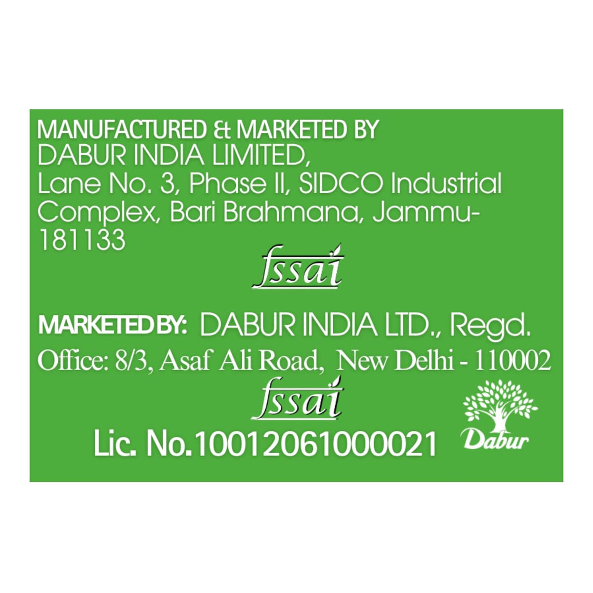 Dabur Keora Water - 250ml