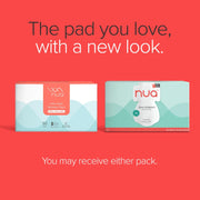 Nua Complete Comfort Sanitary Pads - Designed for Sensitive Skin | Pack of 50 pads for Heavy flow, with Disposal covers | Zero Irritation | Comfortable All-Day Protection | Ultra-Thin | Super Absorbent | No rashes | 50% Wider Back | 100% Toxic-Free, Dermatologically Tested
