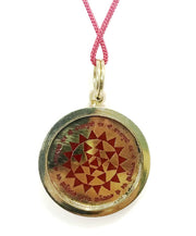 AstroDidi Brass Shree Maa Baglamukhi Yantra Mantra Pendant