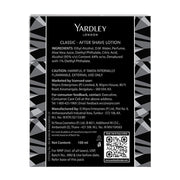 Yardley London Gentleman Classic After Shave Lotion 100ml with Aloe Vera