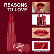 INSIGHT Matte Lipstick | Soft Matte Finish | Highly Pigmented Formula | Ultra Creamy | Intense Color Payoff | Fade-Proof Lipstick | BON BON-4.2g