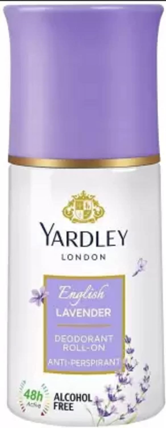 Yardley London English Lavender, Orignal and English Blossom Roll On Roll On Pack Of 3 Deodorant Roll-on - For Women (50 ml, Pack of 3)