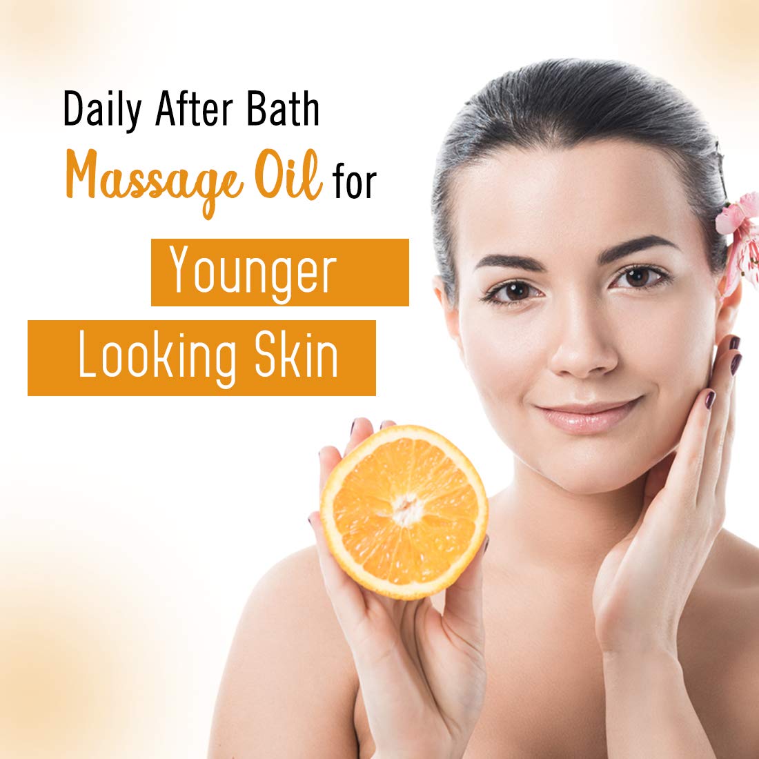 Keya Seth Aromatherapy Skin Defence Orange Body Oil Skin Lightening, Rejuvenating Non-Sticky for Daily Use After Bath, Massage Oil Enriched with Orange & Vitamin C (200 ml (Pack of 1))