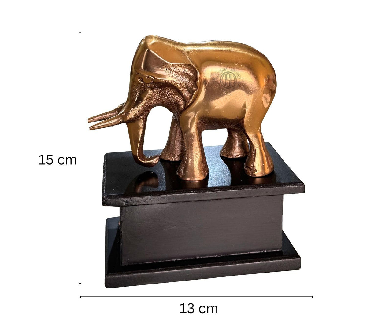 DSH Decorative Elephant Statue for Home Decor Animal Figurines for Living Room and Office Decor Best Gift
