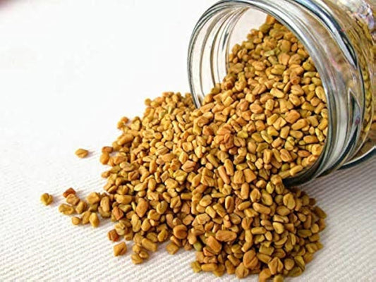 NatureVit Yellow Fenugreek Seeds 1 Kg | Pure Methi Dana | Rich in Fiber & Iron | Ideal for Cooking, Pickles, Sprouting & Ayurveda