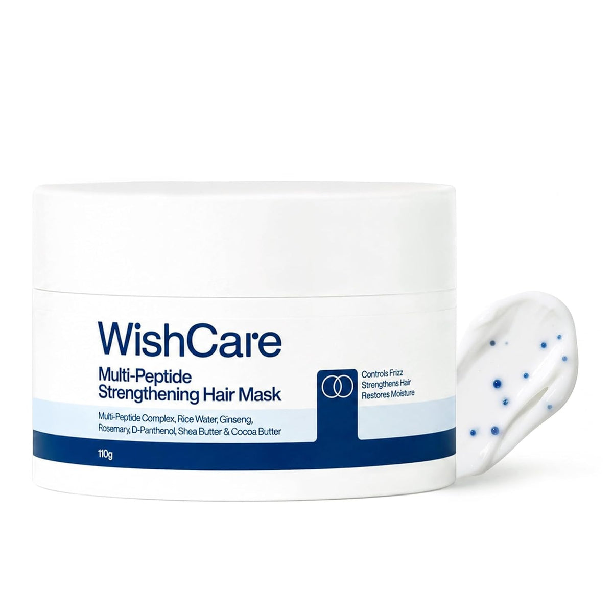 WishCare Strengthening Hair Mask for Frizzy, Dry & Damaged Hair, 110 gm