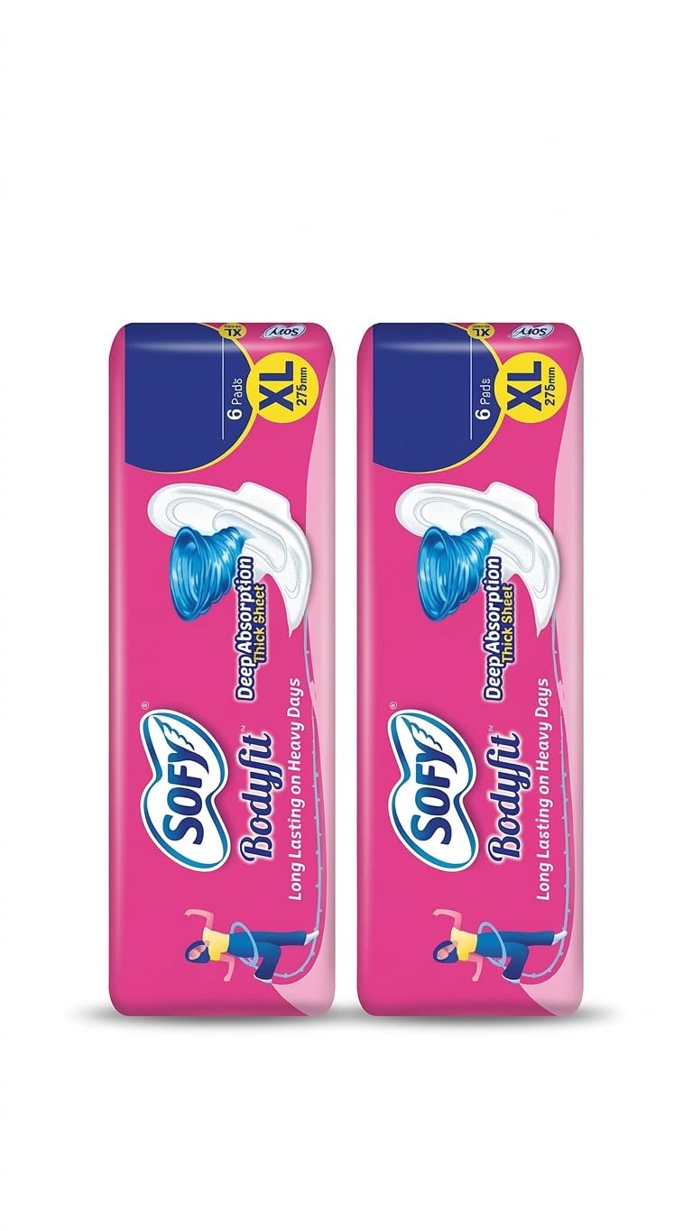 Sofy Bodyfit Regular Sanitary Pads, Pack of