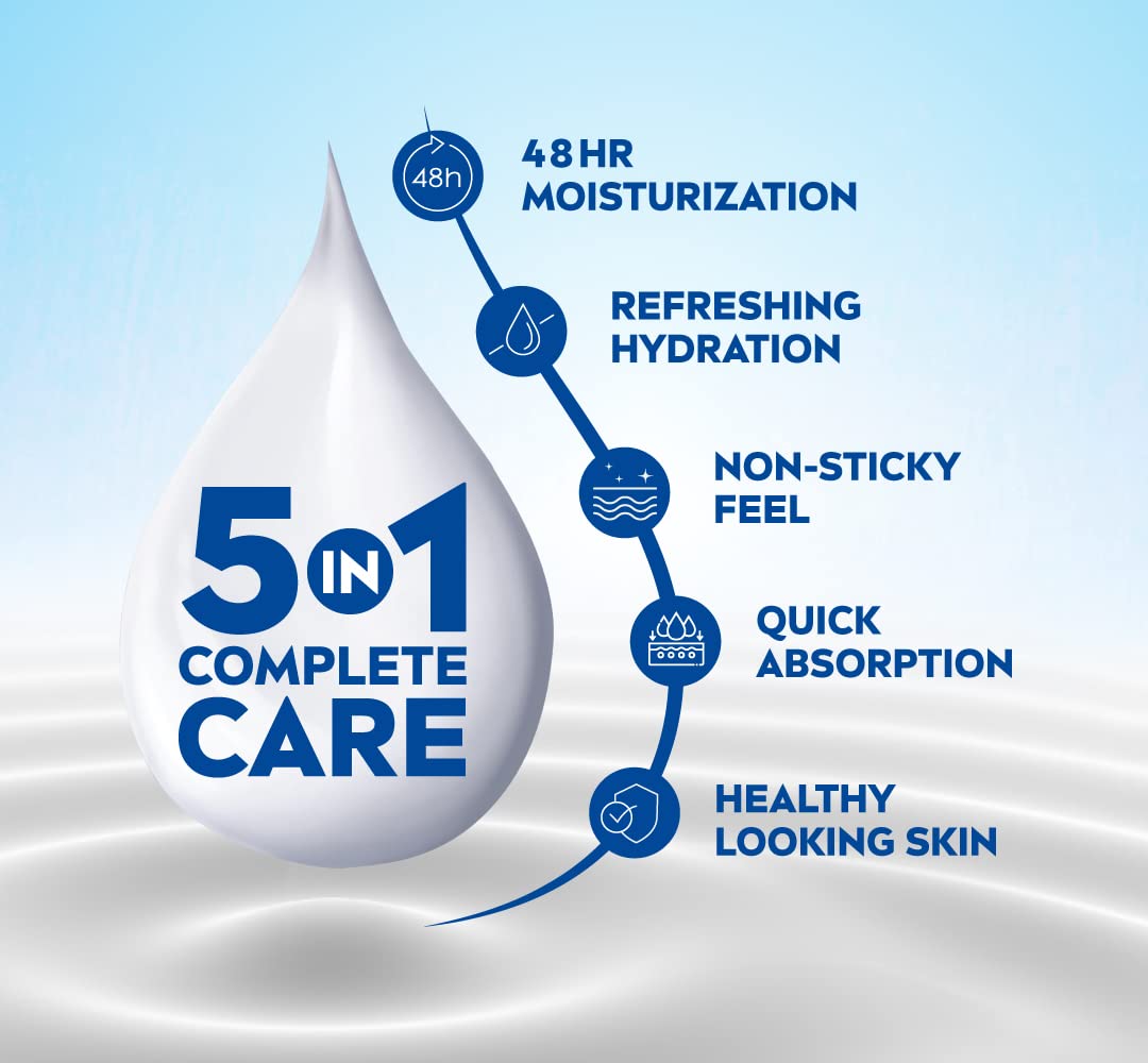 NIVEA Body Lotion, Aloe Hydration, with Aloe Vera for Instant Hydration in Summer, for Men & Women, 200 ml & NIVEA Lip Balm, Fruity Strawberry Shine, 4.8g