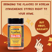 Urban Platter Korean Buldak Seasoning, 100g (Plant-Based | Fiery and Addictive | Signature Korean-Style Flavour)