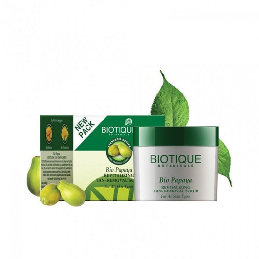 Biotique Bio Papaya Revitalizing Tan-Removal Scrub (.