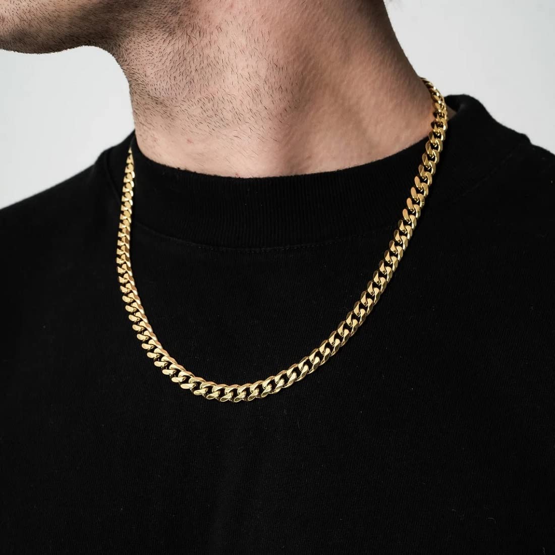 ASTRODIDI Combo of Gold Plated and Silver Plated Chain For Boys, Girls, Men and Women Gold-plated Alloy Chain