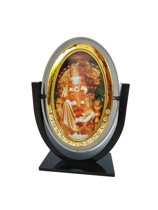 SHINDE EXPORTS sai Baba car Dashboard Idol 3 inches (Design 4)