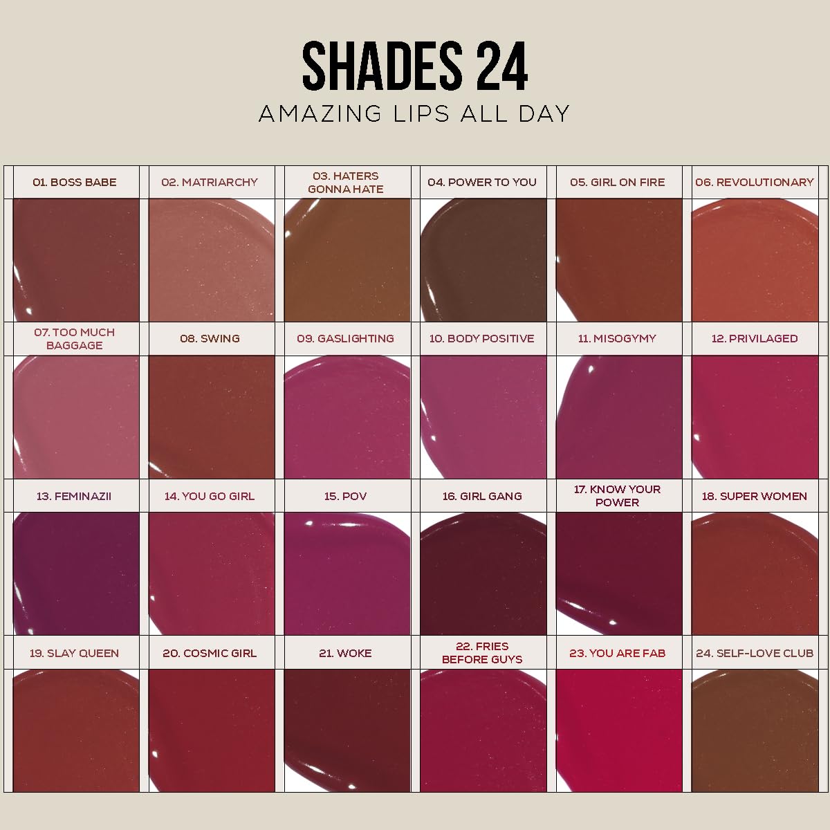 INSIGHT Professional Long Lasting Lip Color (Super Women) | Pigmented Matte Finish | Comfortable All Day Wear | Non Transferable | Enriched with Argan Oil & Vitamin E - (6g)