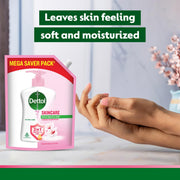 Dettol Liquid Handwash Refill - Skincare Moisturizing Hand Wash, 1350 ml, Pack of 2
